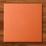 Burnt Orange Solid Colour Tile<br><div class="desc">Burnt Orange Solid Colour</div>