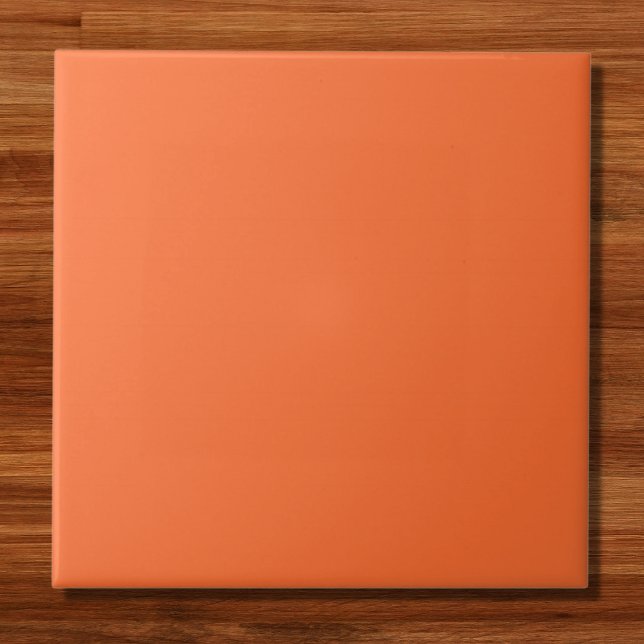 Burnt Orange Solid Colour Tile (Creator Uploaded)