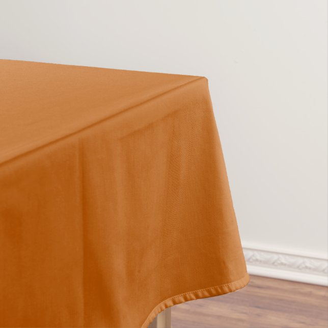 Burnt Orange Tablecloth (In Situ)