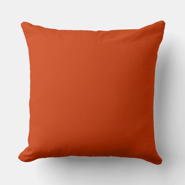 Burnt Orange Template Cushion (Front)