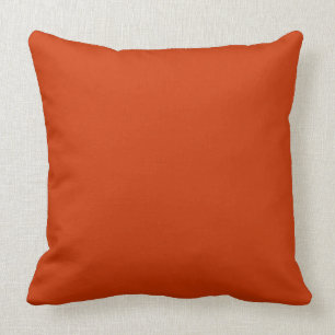 Burnt Orange Template Cushion