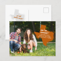 Burnt Orange We've Moved - Dotted Texas Moving