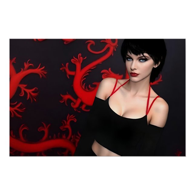 Burnt Out Souls glossy poster (Front)