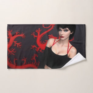Burnt Out Souls hand towel