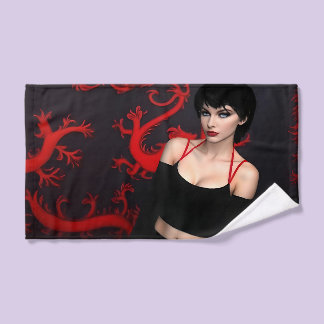 Burnt Out Souls hand towel