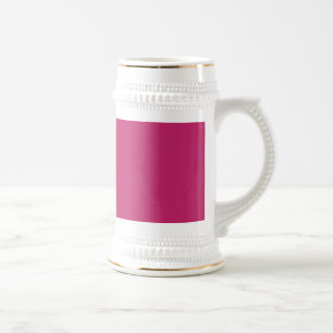 Burnt Pink Beer Stein