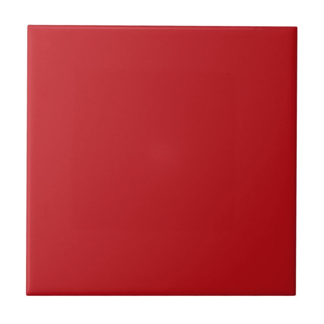 Burnt Red Background Tile (Front)