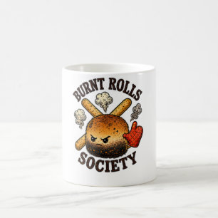 Burnt Rolls Society Thanksgiving Design Coffee Mug