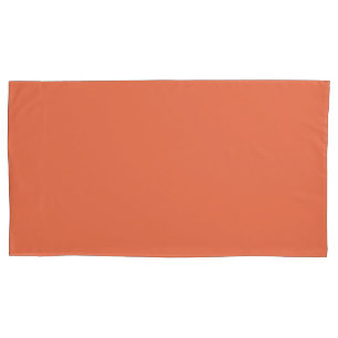 Burnt Sienna Pillowcase