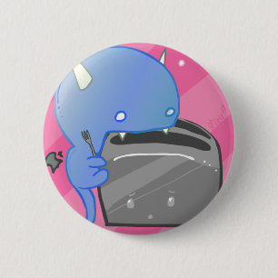 Burnt Toast 6 Cm Round Badge