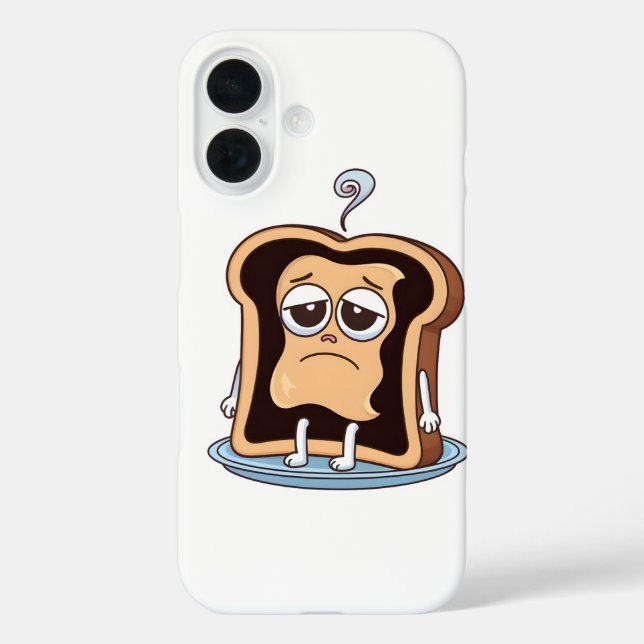 Burnt Toast with Existential Crisis Case-Mate iPhone Case (Back)