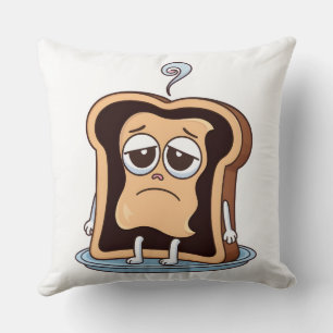 Burnt Toast with Existential Crisis Cushion