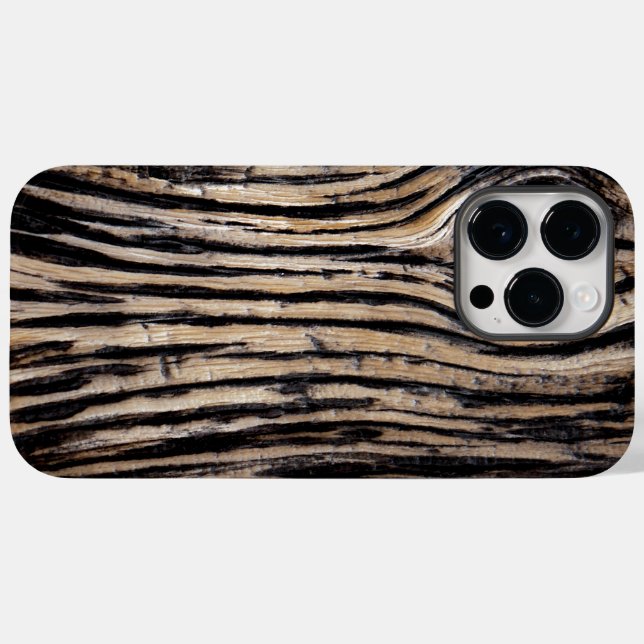 Burnt Tree Bark Texture Case-Mate iPhone Case (Back (Horizontal))