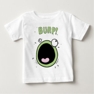 Burp Monster Funny Baby Long Sleeve T-shirt Jumper