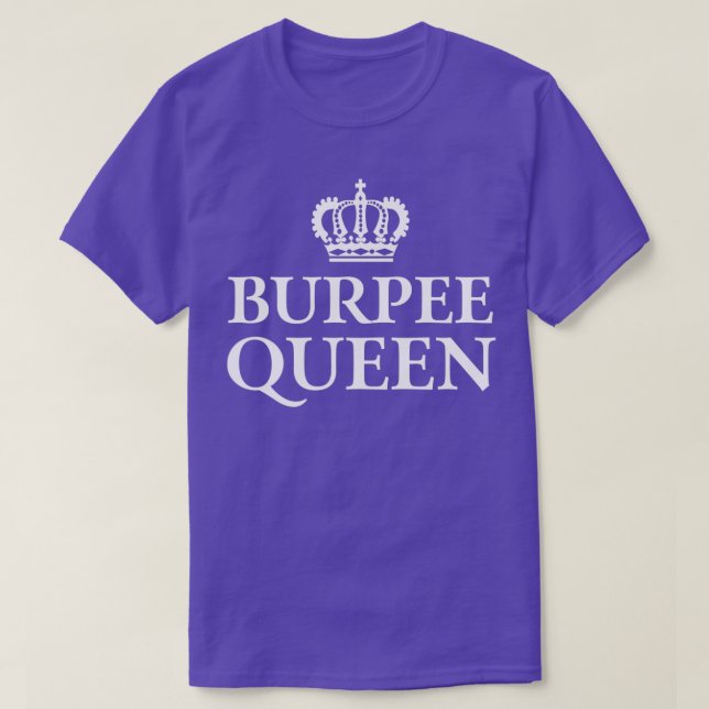 Burpee Queen T-Shirt (Design Front)