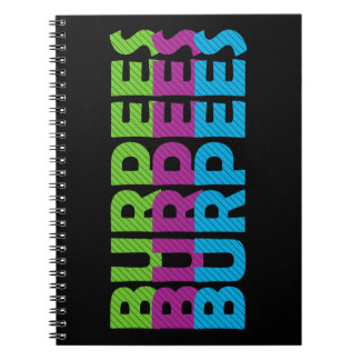 Burpees Spiral Notebook
