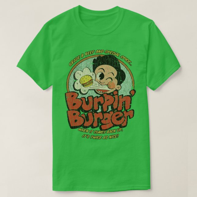 Burpin Burger 2016 T-Shirt (Design Front)