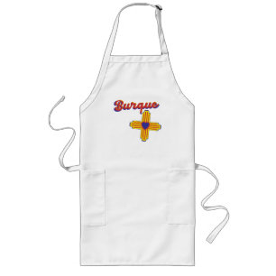 Burque Love What's Cookin Long Apron