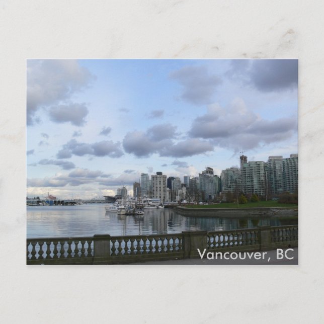 Burrard Inlet - Vancouver, BC Postcard (Front)
