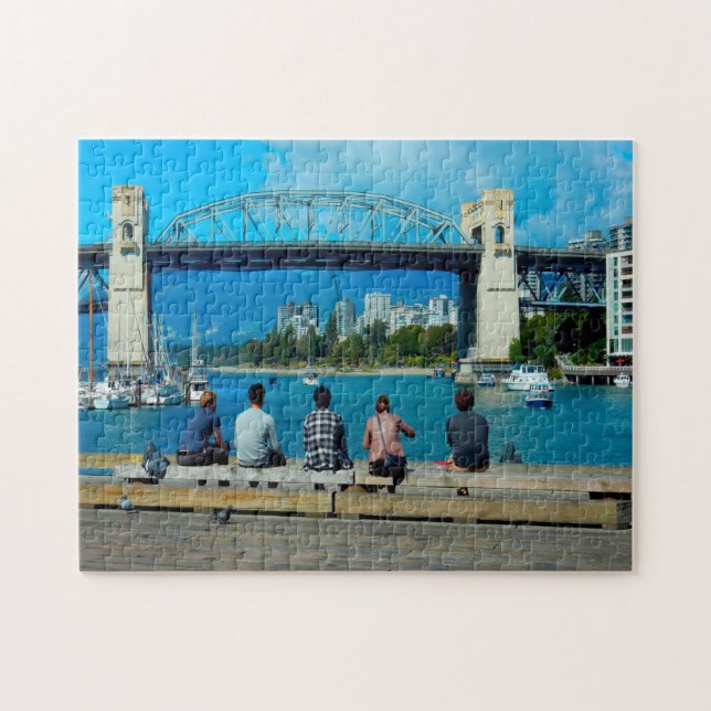 Burrard Street Bridge Vancouver. Jigsaw Puzzle (Horizontal)