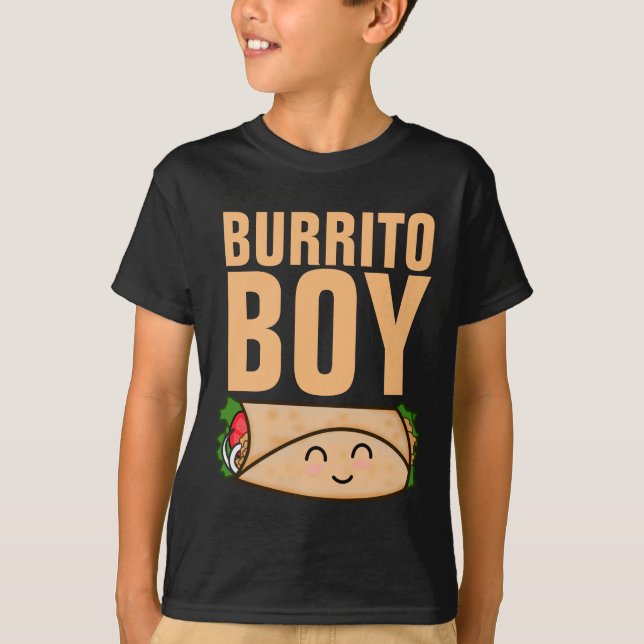 BURRITO BOY KIDS T-SHIRTS (Front)