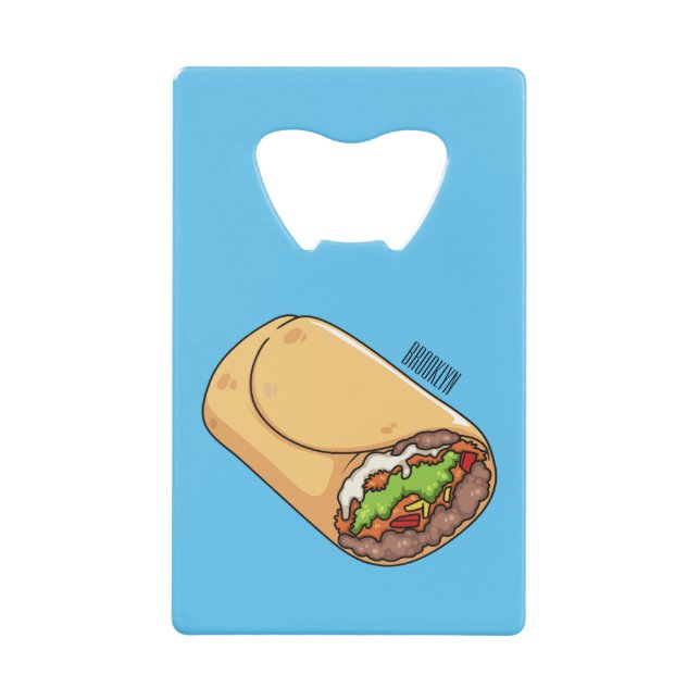 Burrito cartoon illustration (Front)