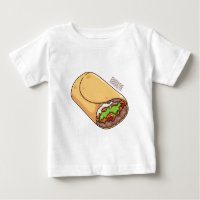 Burrito cartoon illustration