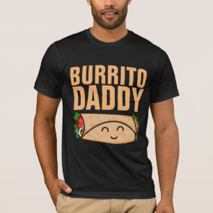 BURRITO DADDY DAD MENS T-SHIRTS