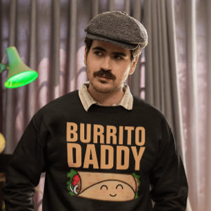 BURRITO DADDY DAD MENS T-SHIRTS