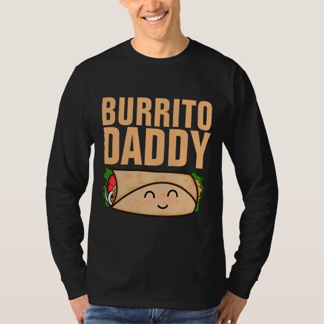 BURRITO DADDY DAD MENS T-SHIRTS (Front)