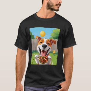 Burrito Day Celebration Puppy Dog Spanish Mexican  T-Shirt