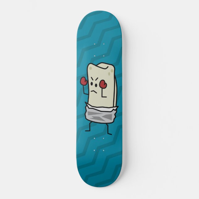 Burrito Fighter Skateboard (Front)