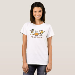 Burrito, Nacho, Taco Family T-shirt