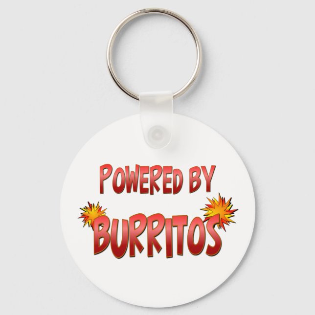 Burrito Power Key Ring (Front)