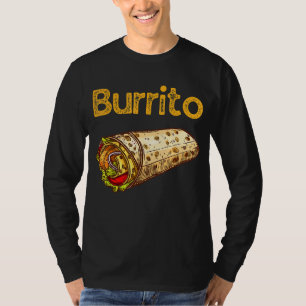 Burrito Taco Taquito Mexican Food Family Matching  T-Shirt