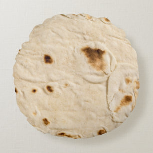 Burritos, Giant Tortilla Round Cushion
