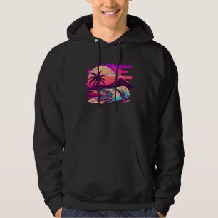 Burritos Synthwave 80s Retrowave Aesthetic Hoodie