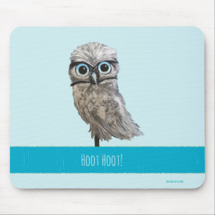 Burrowing Owl Painting Mouse Pad