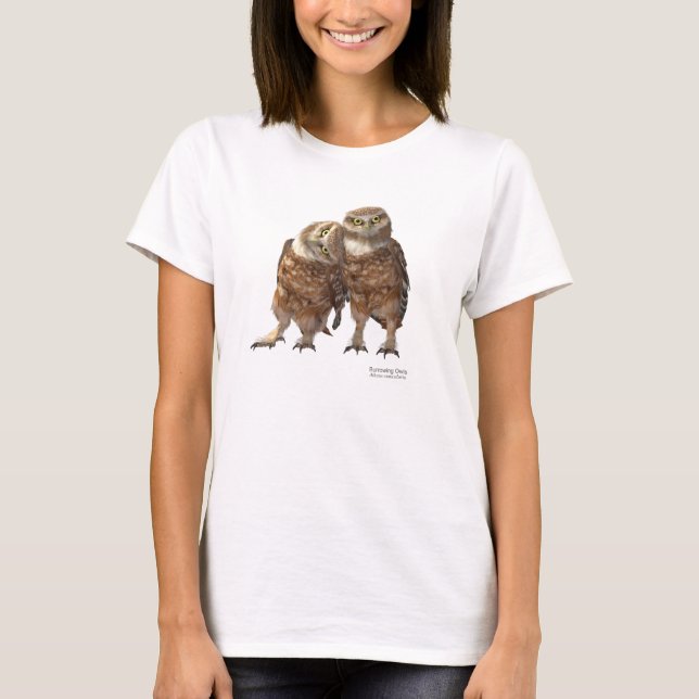 Burrowing Owls T-Shirt (Front)