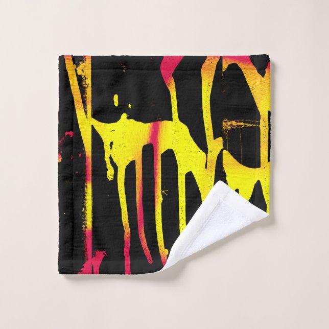 burrs and spurs and bacchanal bath towel set (Wash Cloth)