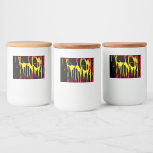 burrs and spurs and bacchanal food label