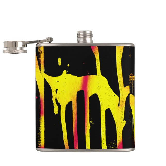 burrs and spurs and bacchanal hip flask (Opened)