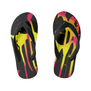 burrs and spurs and bacchanal kid's jandals