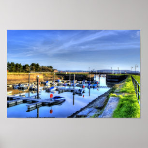 Burry Port East Inner Harbour Poster
