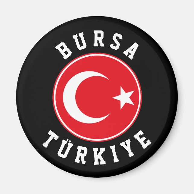 Bursa, Turkey Magnet (Front)