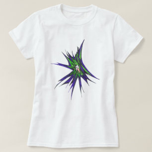 Burst Colourful Abstract Tribal Tattoo Art T-Shirt