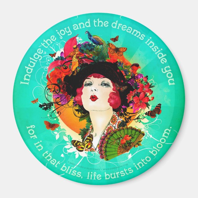 Burst into Bloom Magnet (Front)