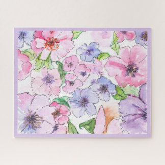 Burst jigsaw puzzle