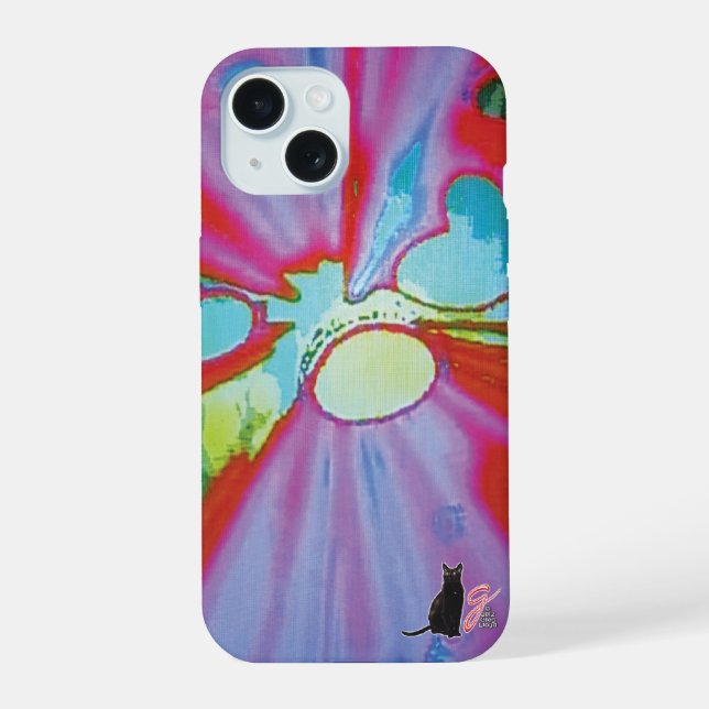 Burst KC Image iPhone 15 Case (Back)