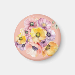 Burst of Anemones  Magnet